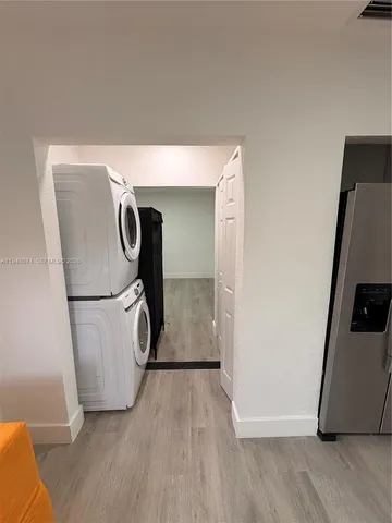 wooden floor in a room