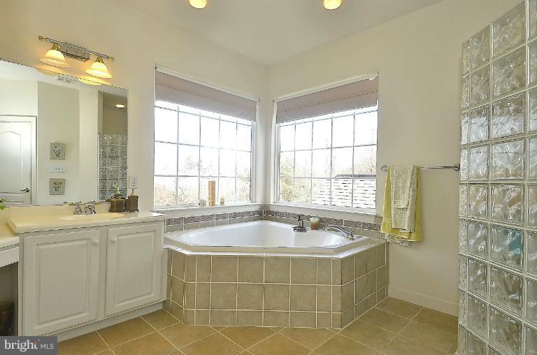 505 Great Falls Road Rockville, MD 20850 - Photo 25 of 30 a spacious bathroom with a tub a sink a mirror and a shower