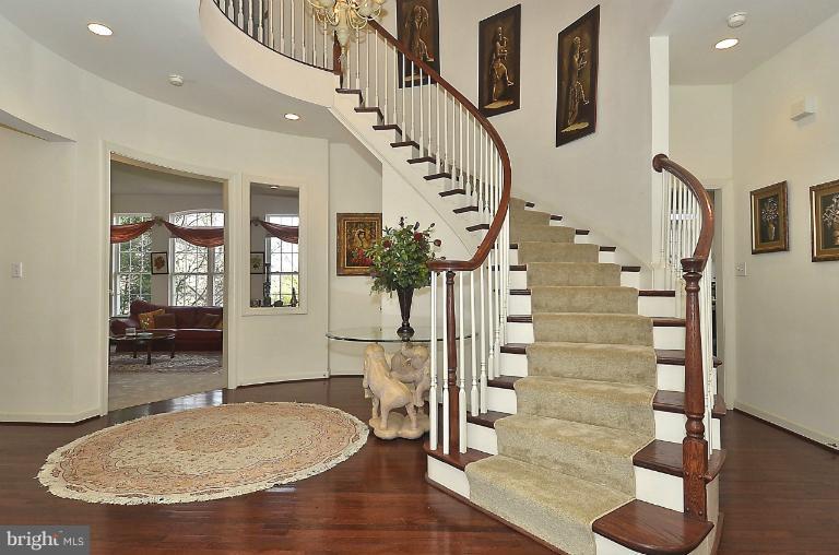 505 Great Falls Road Rockville, MD 20850 - Photo 5 of 30 a view of entryway and hall with wooden floor