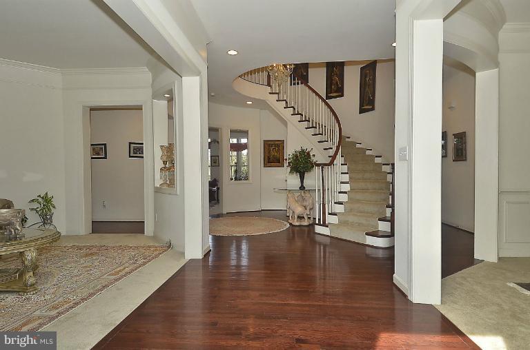 505 Great Falls Road Rockville, MD 20850 - Photo 9 of 30 a view of entryway and hall with wooden floor