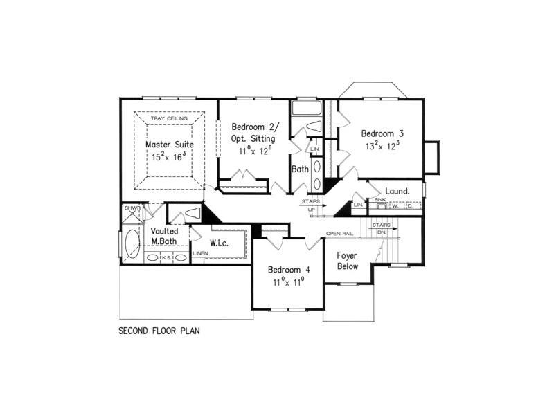 4235 Clendenning Road Gibsonia, PA 15044 - Photo 7 of 7 Other Plan. Second Floor Plan