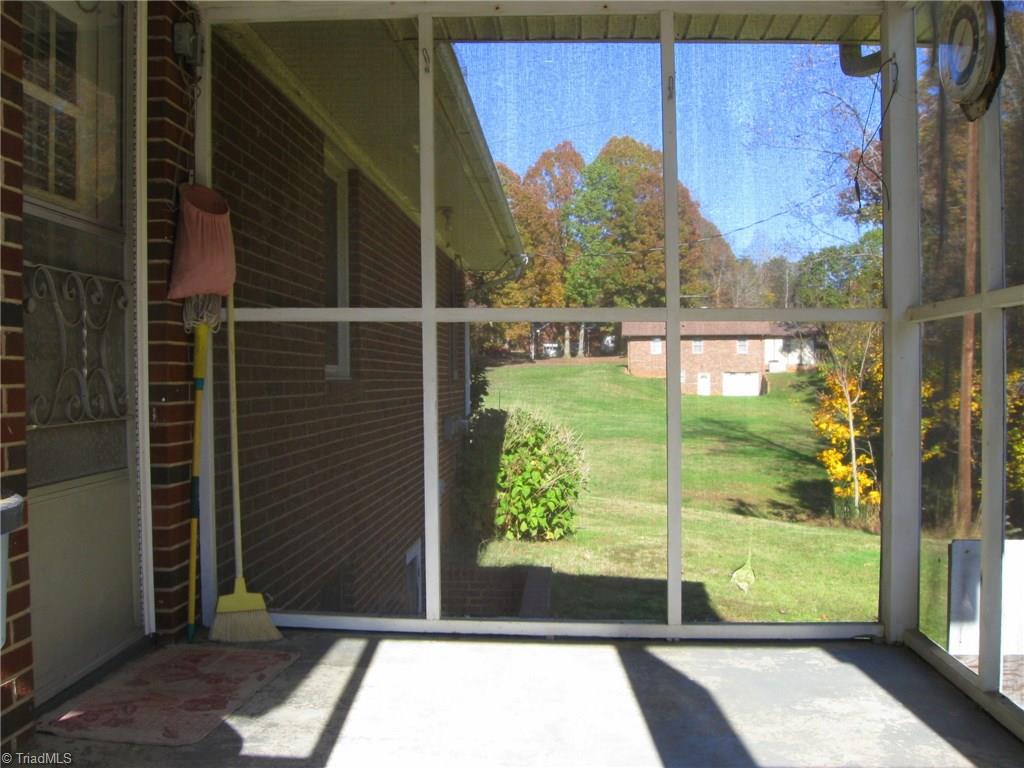 Screened In Back Porch