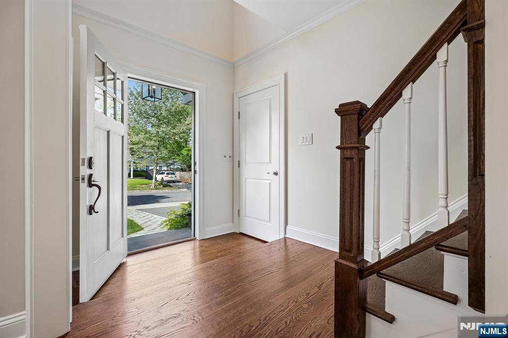 11 Mt Vernon Road Montclair, NJ 07043 - Photo 2 of 49 a view of an entryway with wooden floor and door