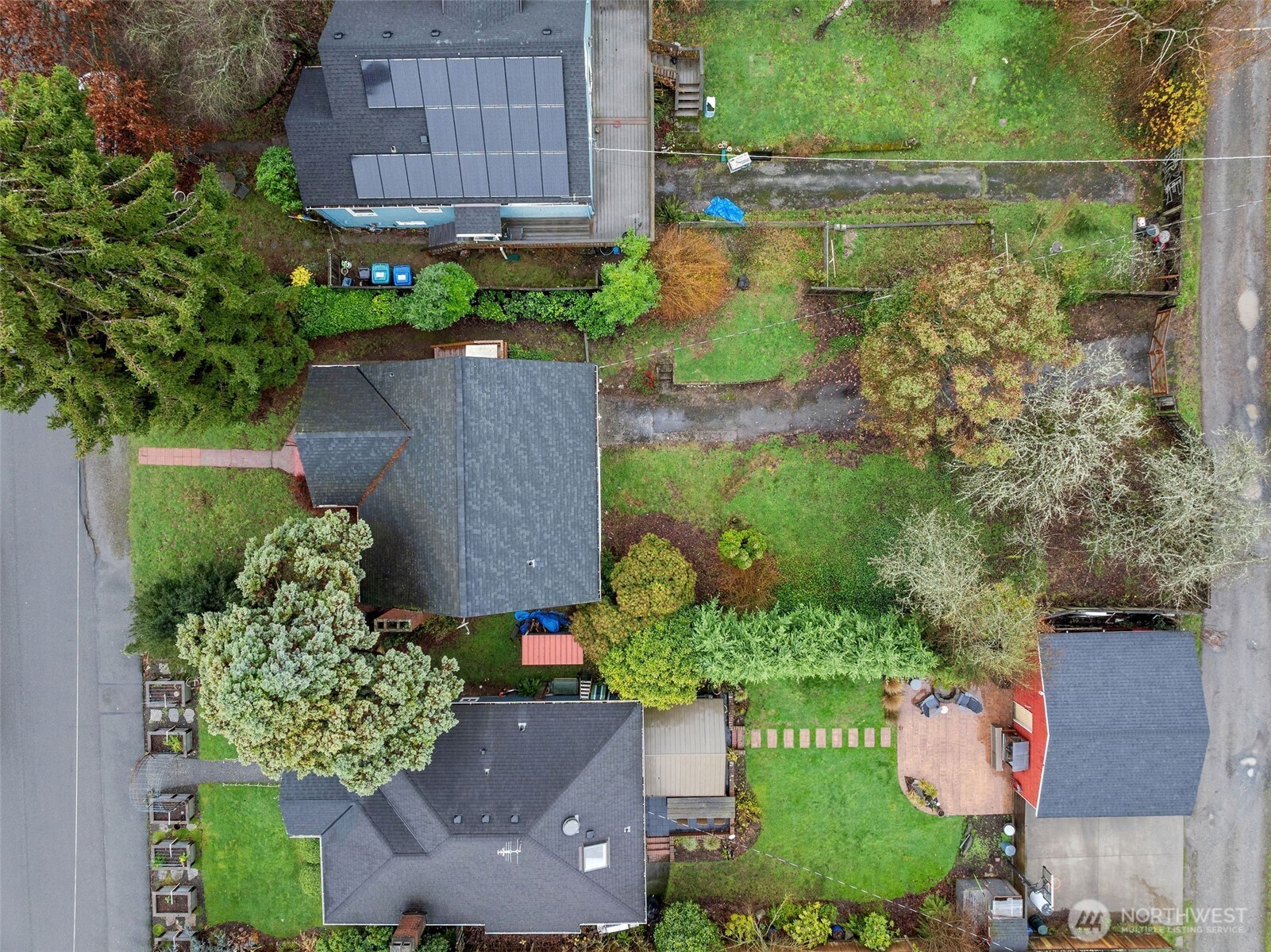 9748 Dayton Avenue North Seattle, WA 98103 - Photo 3 of 39 an aerial view of a house