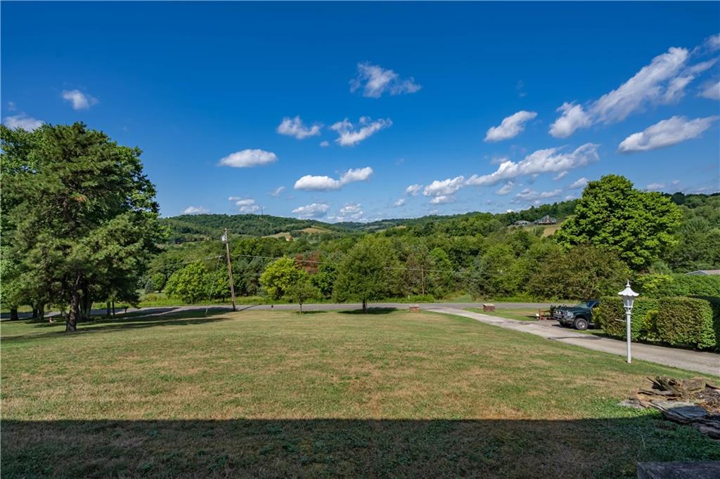 Enjoy this amazing view from the front porch.