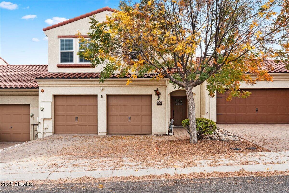 a house with a outdoor space