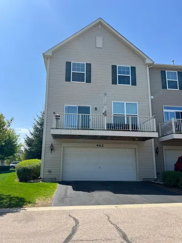 a house view with a outdoor space