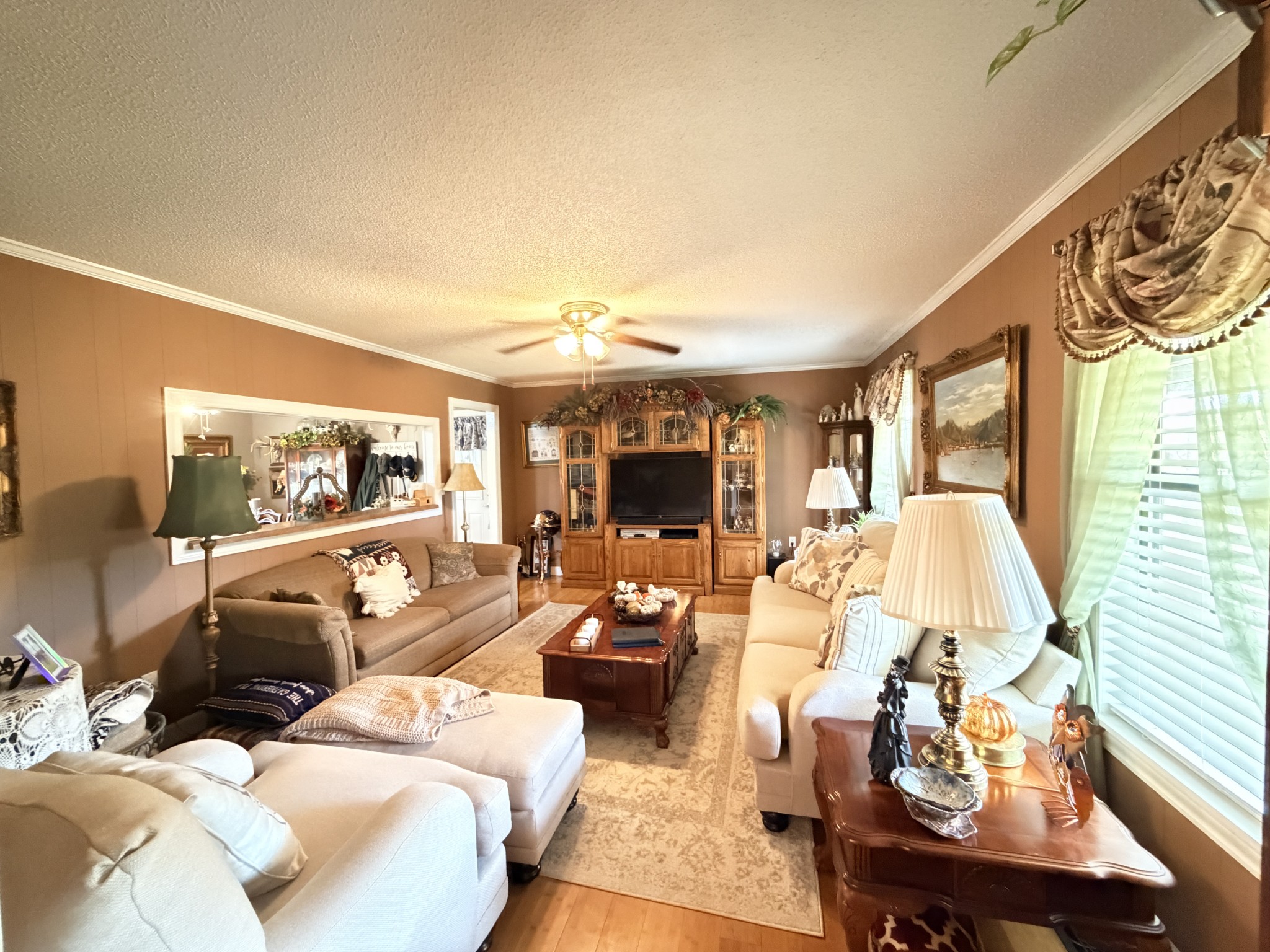 2890 Nance Bend Road Clifton, TN 38425 - Photo 19 of 52 a living room with furniture and a large window