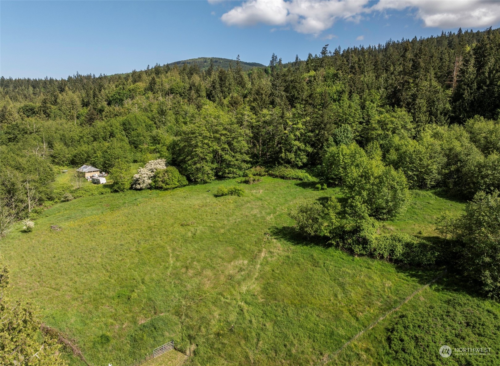 1434 Chicken Coop Road Sequim, WA 98382 - Photo 9 of 25 a view of a big yard with green space