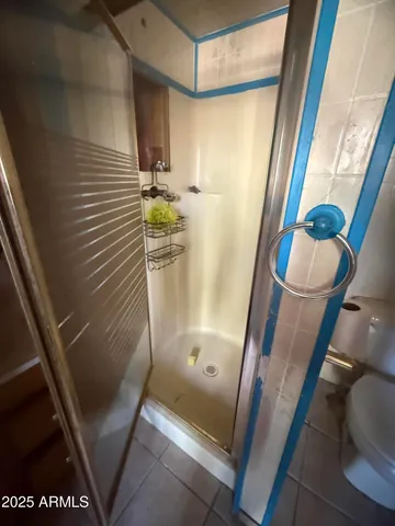 a view of a hallway with entryway