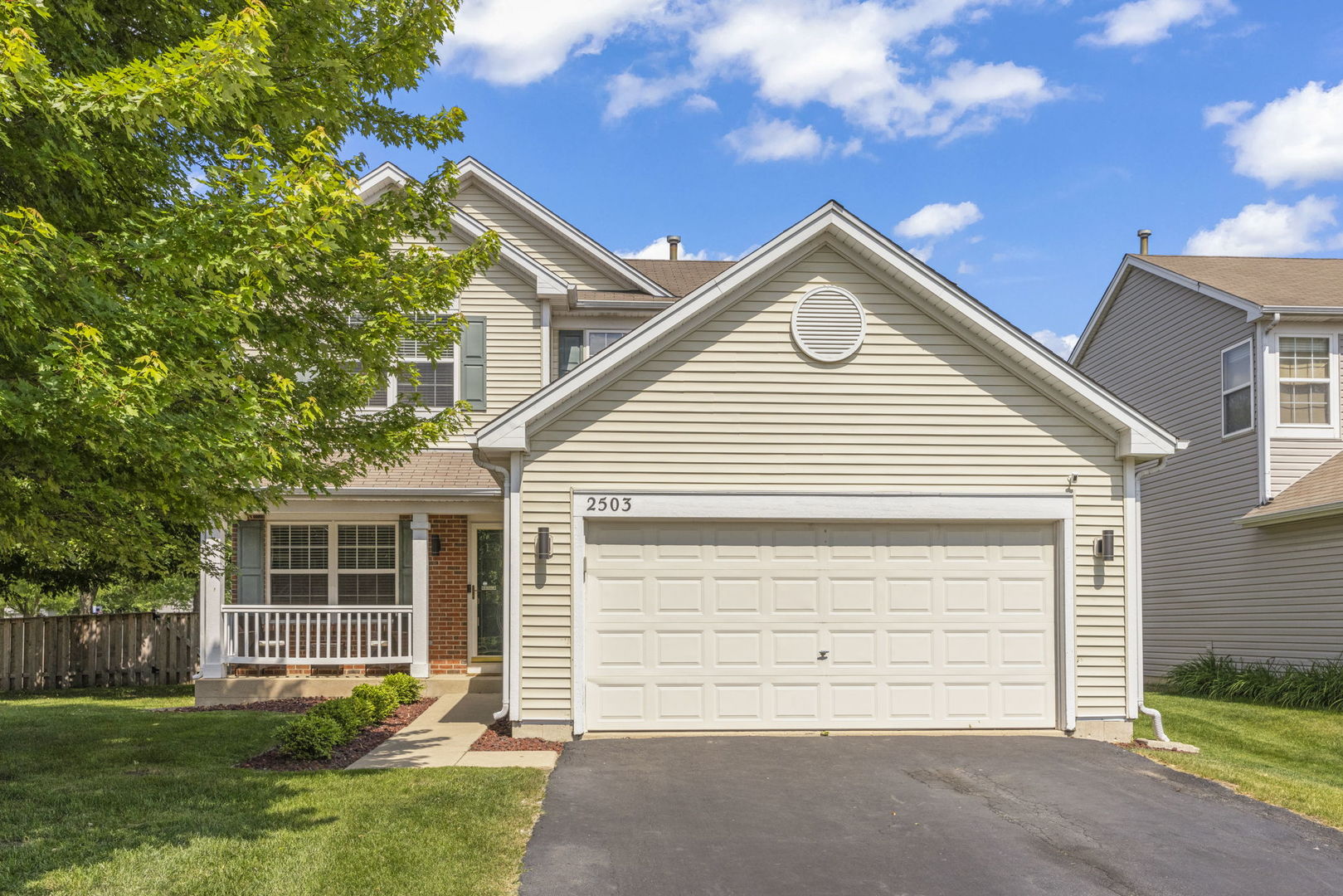 2503 Red Hawk Ridge Court Aurora, IL 60503 - Photo 1 of 1 a view of a house with a yard