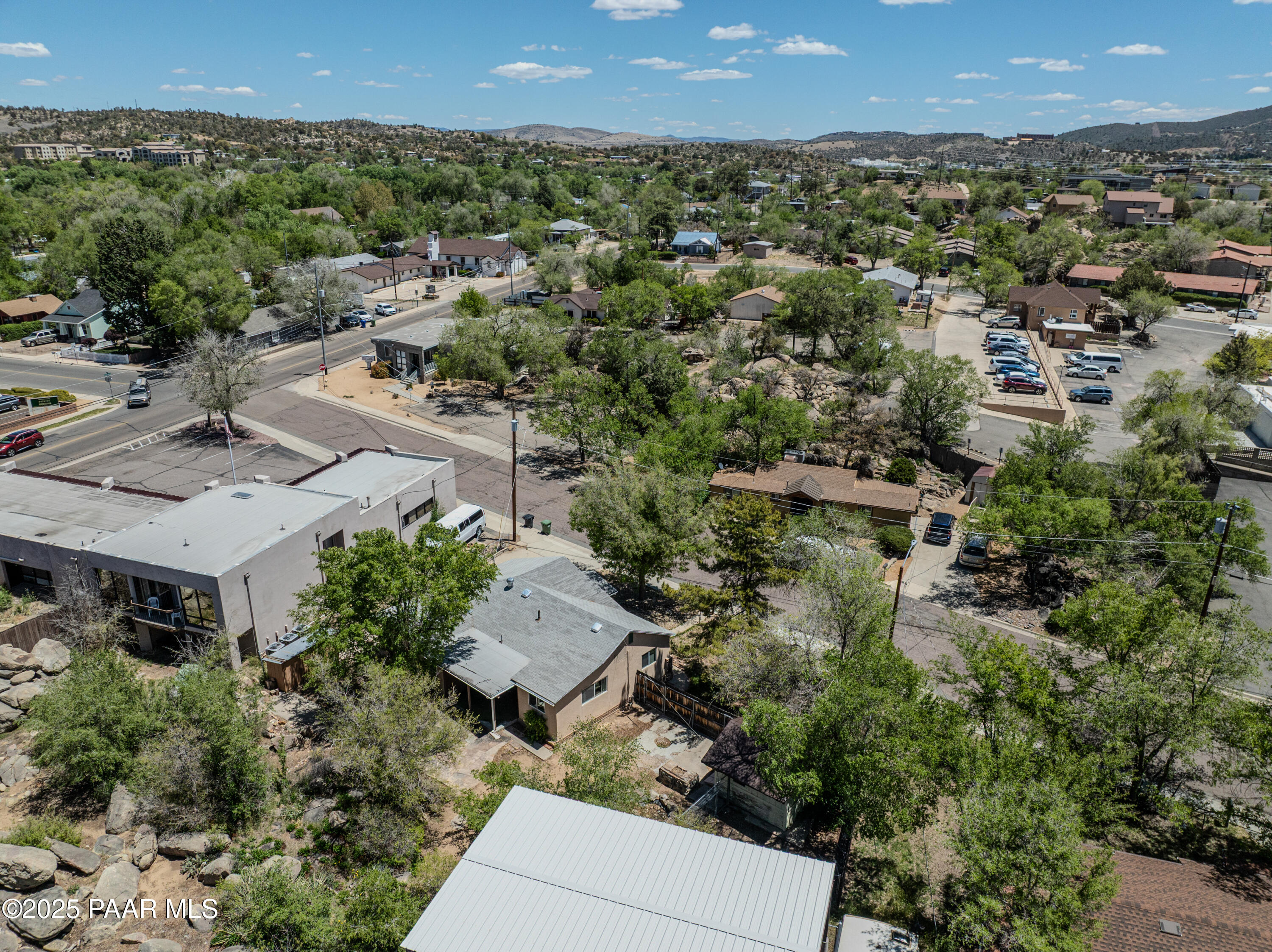 626 Ruth Street Prescott, AZ 86301 - Photo 24 of 38 Aerial Overview No Lines 1