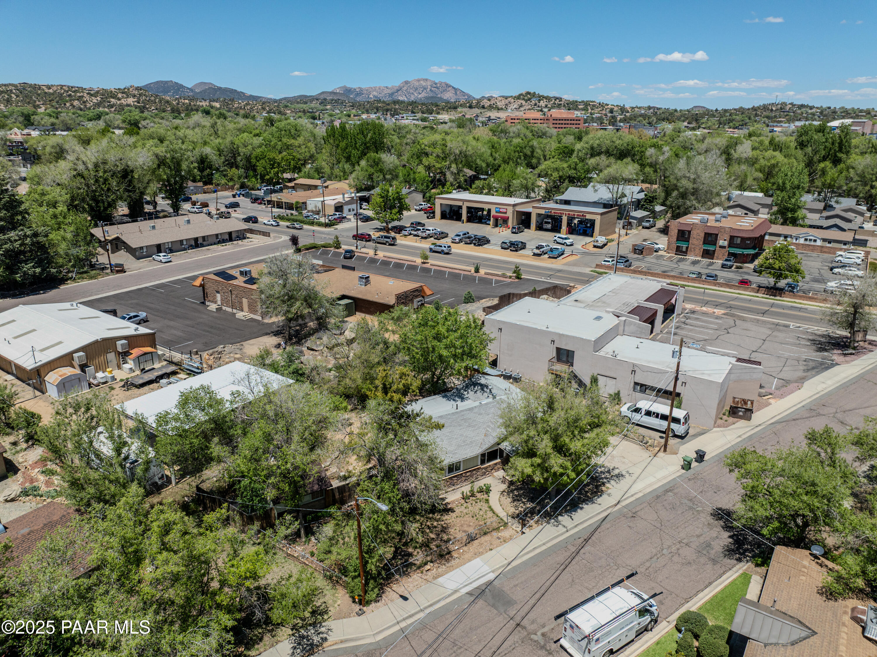626 Ruth Street Prescott, AZ 86301 - Photo 27 of 38 Aerial Overview No Lines 4