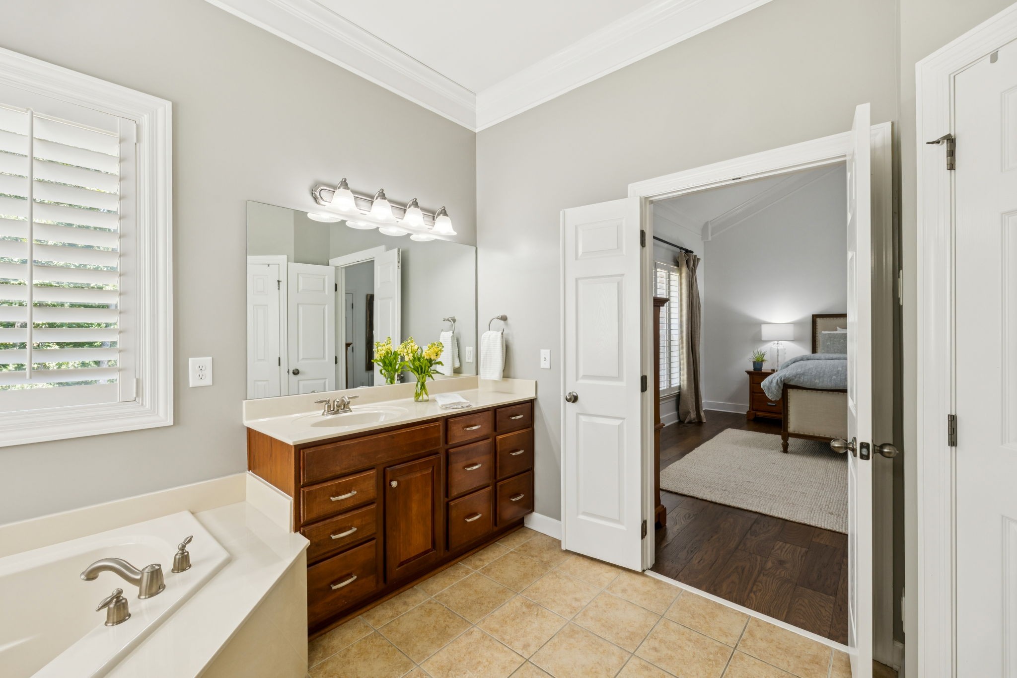 5520 Rathkeale Lane Franklin, TN 37067 - Photo 45 of 89 a en suite bathroom with a tub sink and mirror