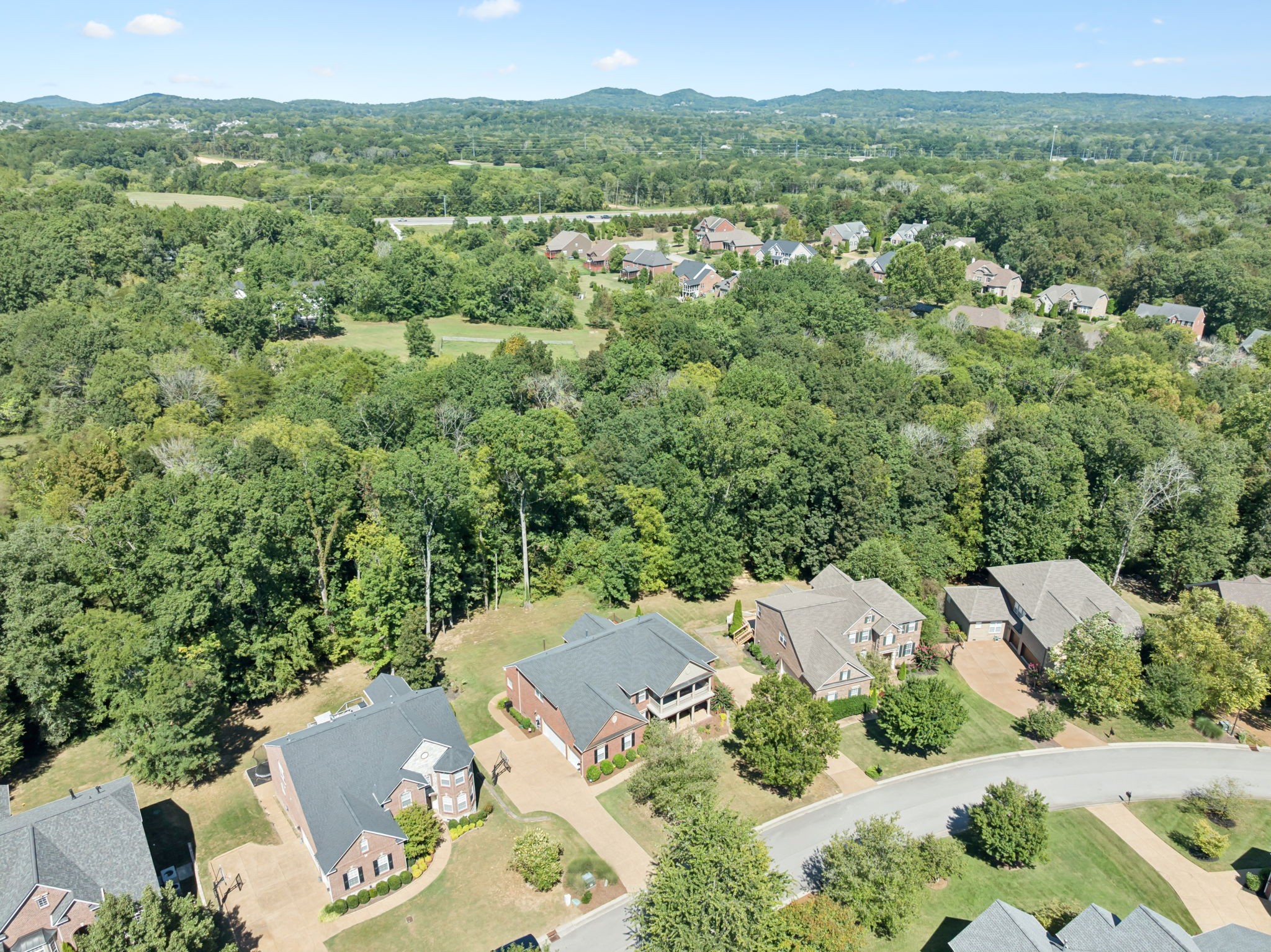 5520 Rathkeale Lane Franklin, TN 37067 - Photo 82 of 89 an aerial view of a house with yard