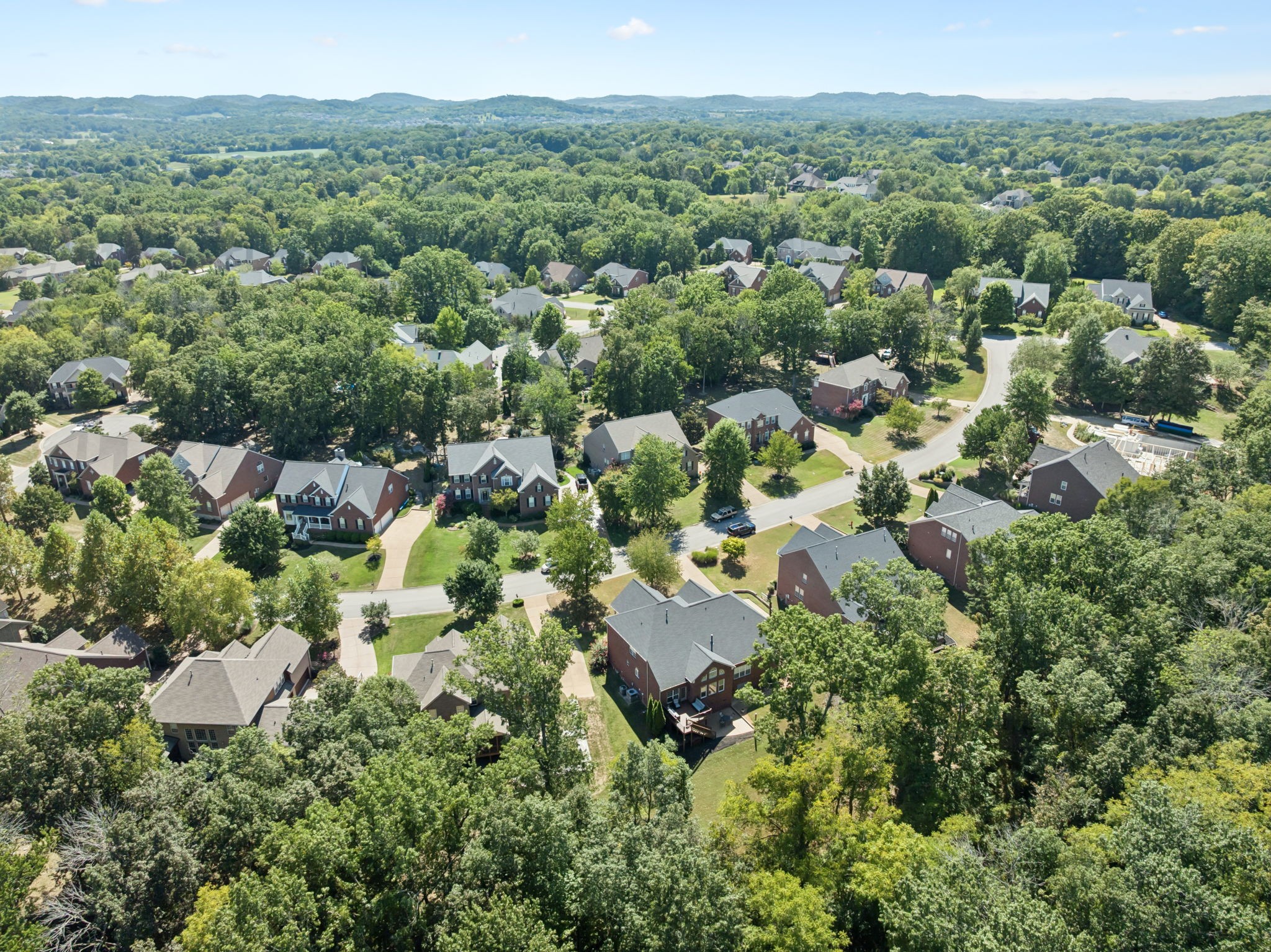 5520 Rathkeale Lane Franklin, TN 37067 - Photo 86 of 89 an aerial view of multiple house