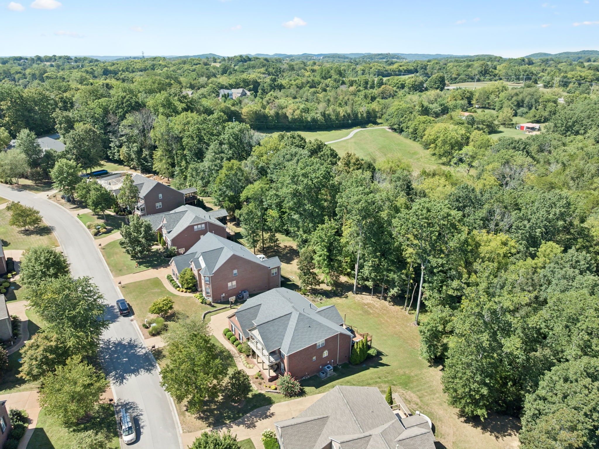 5520 Rathkeale Lane Franklin, TN 37067 - Photo 89 of 89 an aerial view of a house with a yard