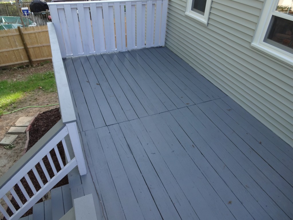 5 Bagley Road Holbrook, MA 02343 - Photo 8 of 12 a view of wooden floor in a backyard
