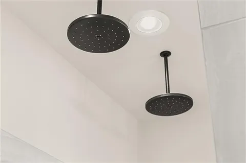 a close view of a fountain in a bathroom