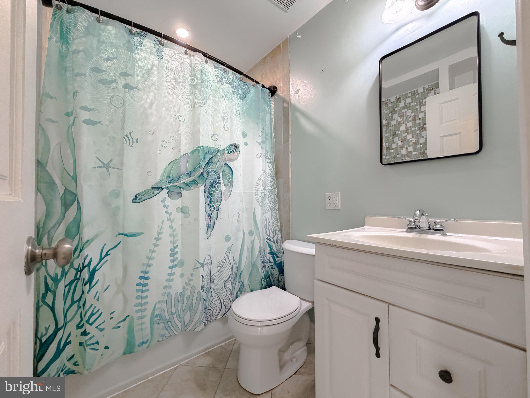 2420 Cecil Lane Huntingtown, MD 20639 - Photo 32 of 72 Serene coastal-themed bathroom retreat.