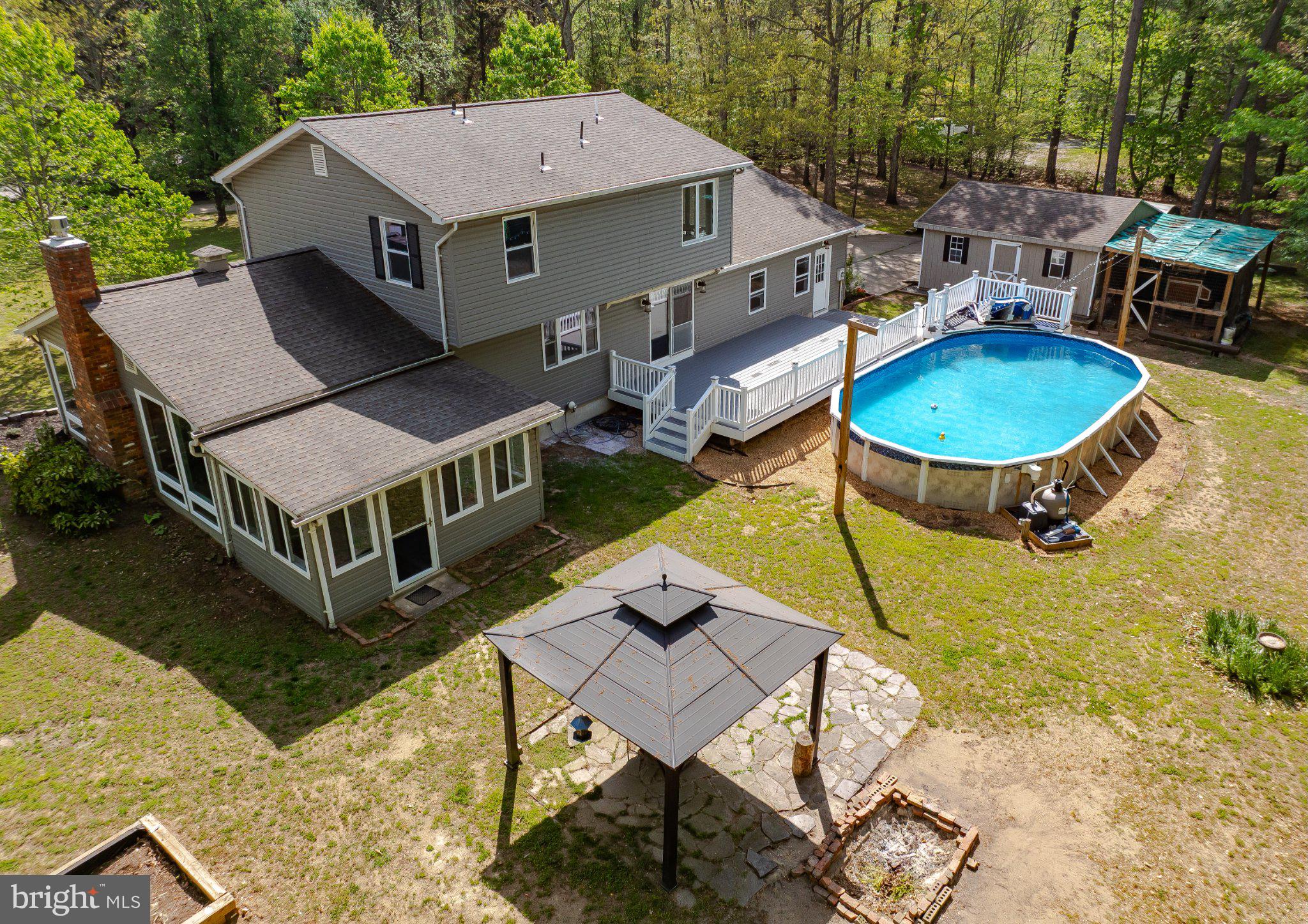 2420 Cecil Lane Huntingtown, MD 20639 - Photo 5 of 72 Spacious home with inviting pool oasis.