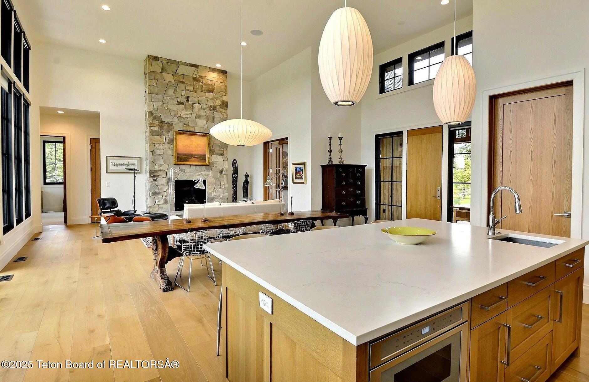 12 Cold Springs Road Victor, ID 83455 - Photo 13 of 77 Kitchen to Dining