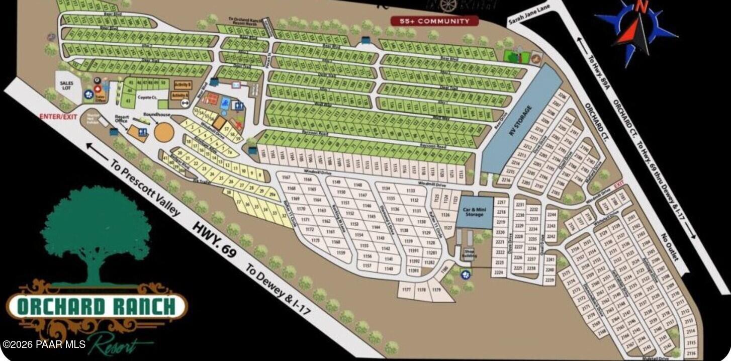 11250 East State Rte 69, Unit 2231 Prescott Valley, AZ 86314 - Photo 32 of 37 MAP