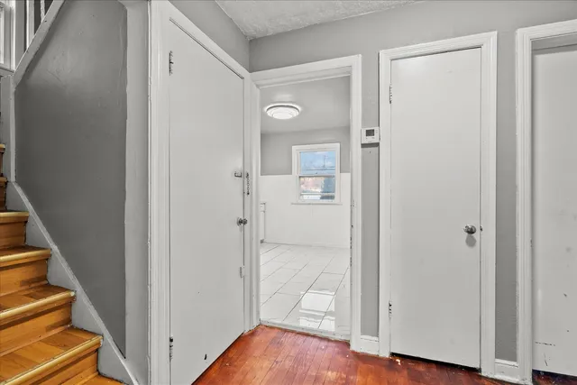 a view of front door