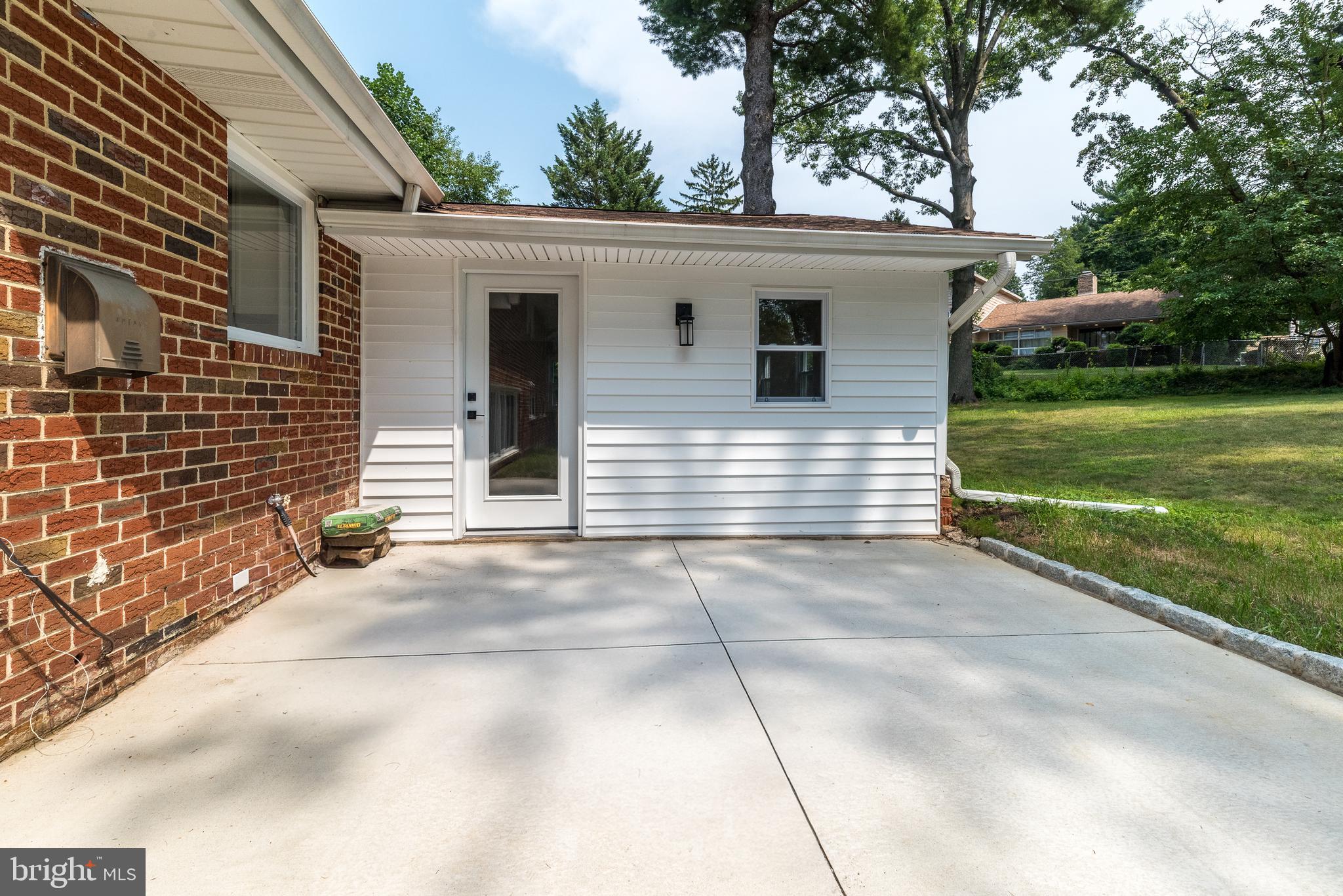 417 Gribbel Road Wyncote, PA 19095 - Photo 26 of 60 Cement Patio off Bonus Room