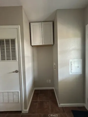 a view of empty room