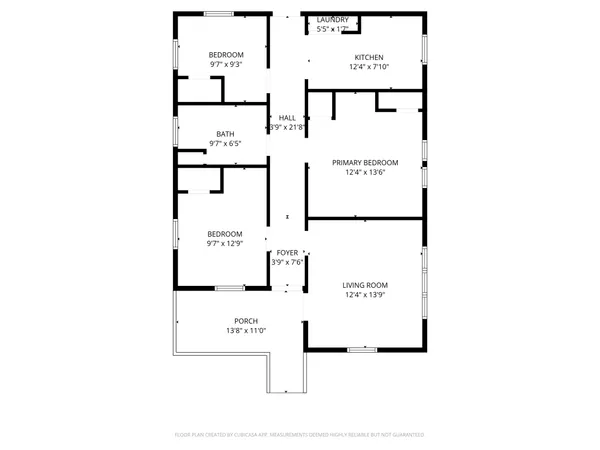 a picture of a floor plan