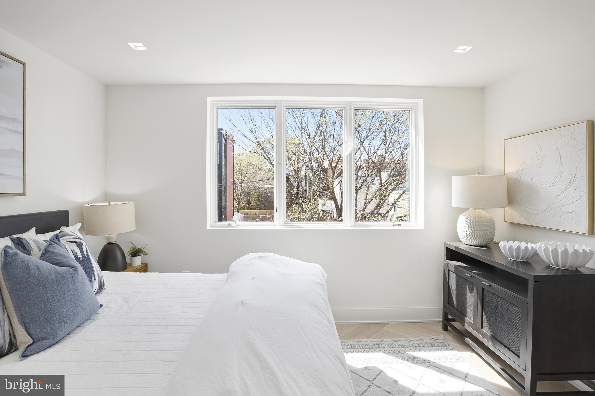 1212 4th Street Northwest, Unit 7 Washington, DC 20001 - Photo 27 of 39 Bright and airy bedroom retreat.