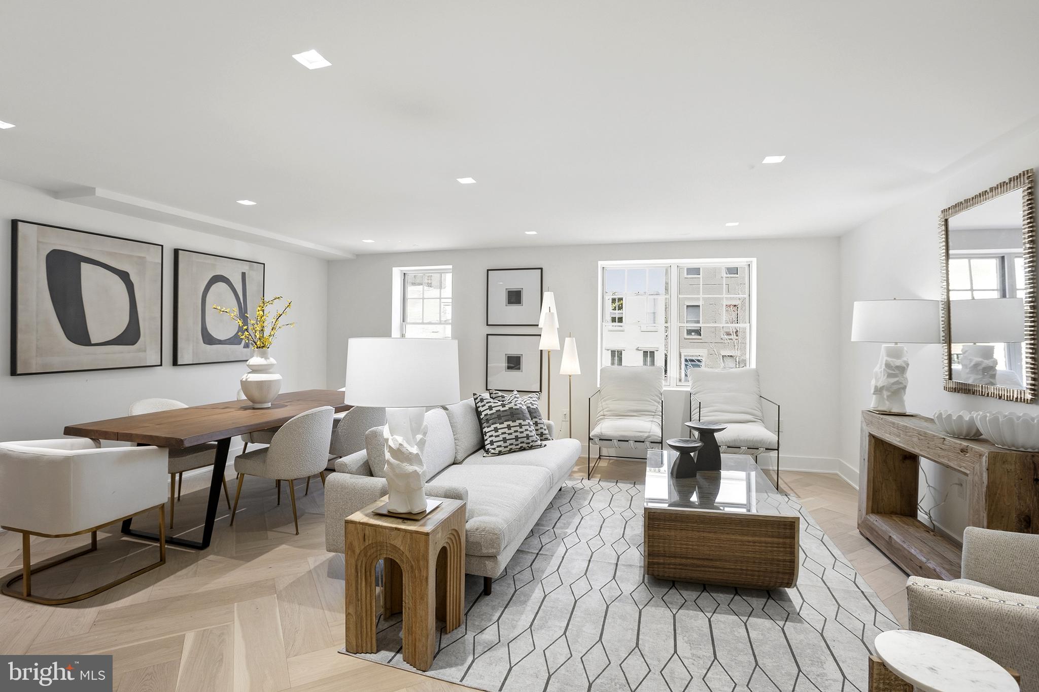 1212 4th Street Northwest, Unit 7 Washington, DC 20001 - Photo 5 of 39 Modern elegance in a bright space.