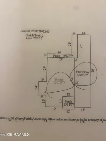 $179,000 | 404 Sanders Street, Franklin, LA 70538