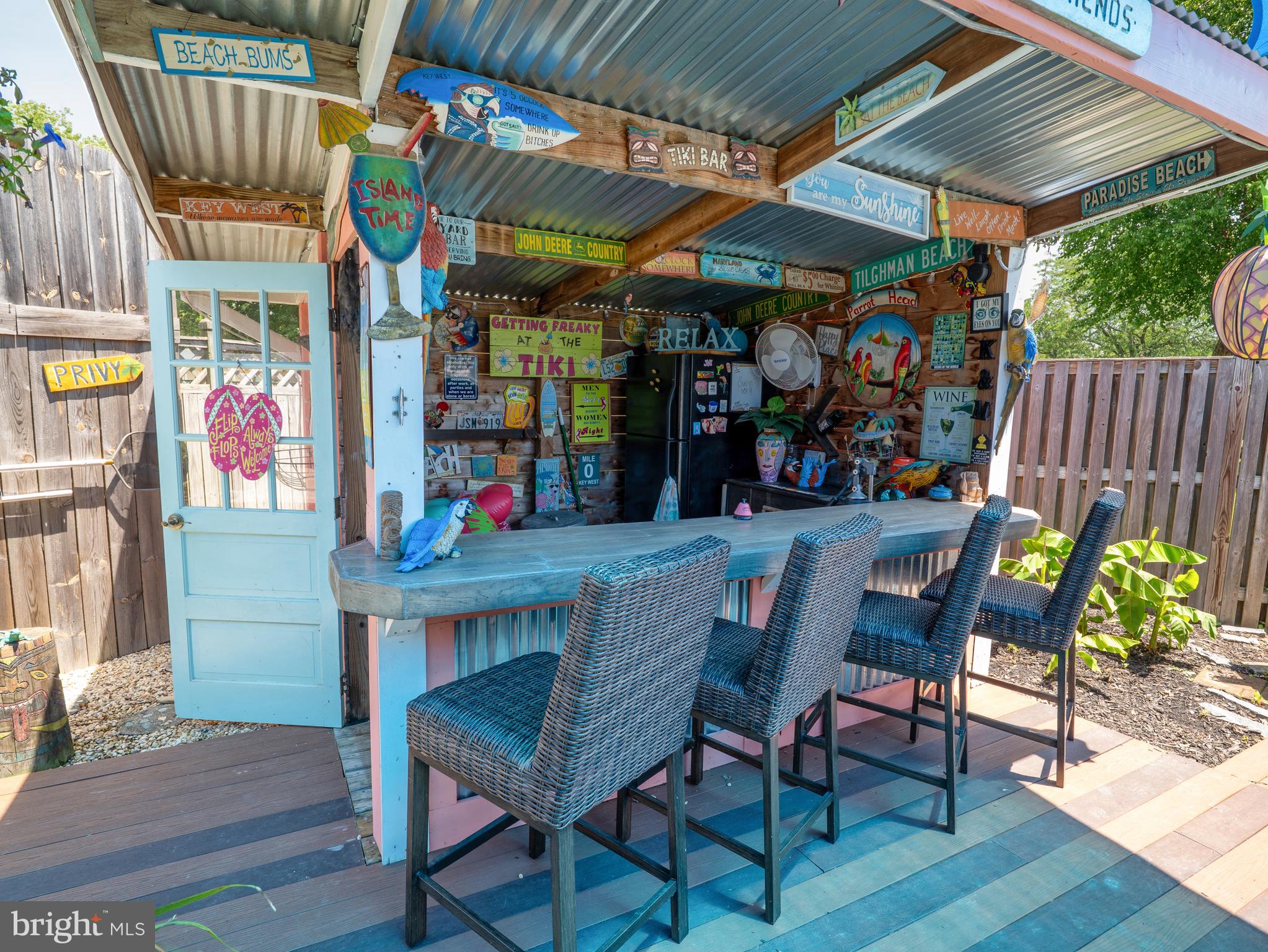 2702 Harrington Road Chester, MD 21619 - Photo 59 of 81 Tiki bar to entertain