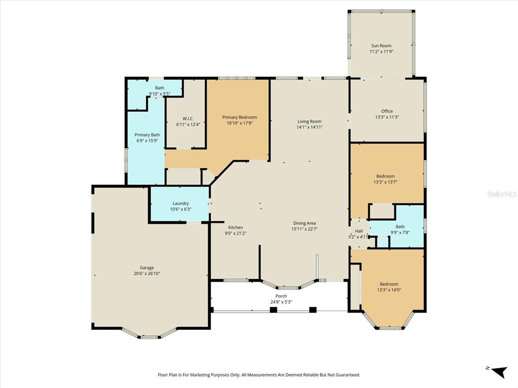 3189 South Graymor Path Inverness, FL 34450 - Photo 4 of 46 a picture of a floor plan