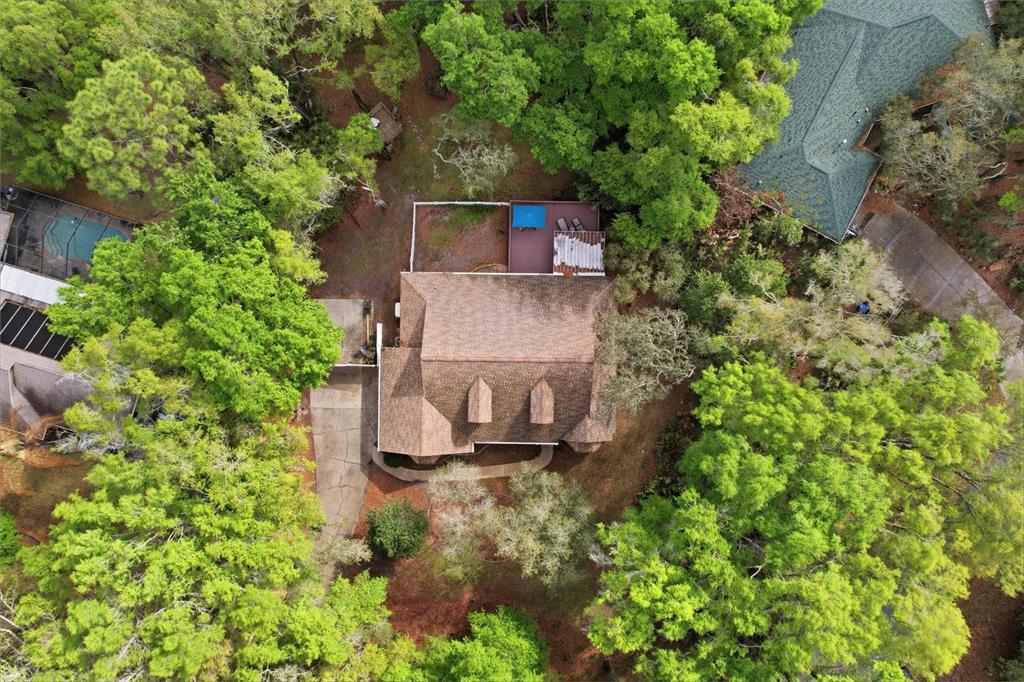 3189 South Graymor Path Inverness, FL 34450 - Photo 43 of 46 an aerial view of a house with a yard