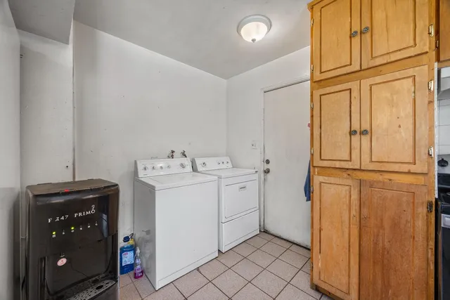 a backyard of a house