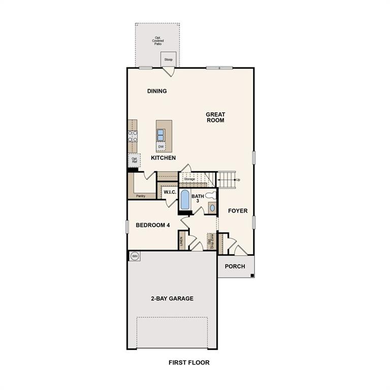131 Wild Wind Cove Jarrell, TX 76537 - Photo 25 of 26 Floor plan