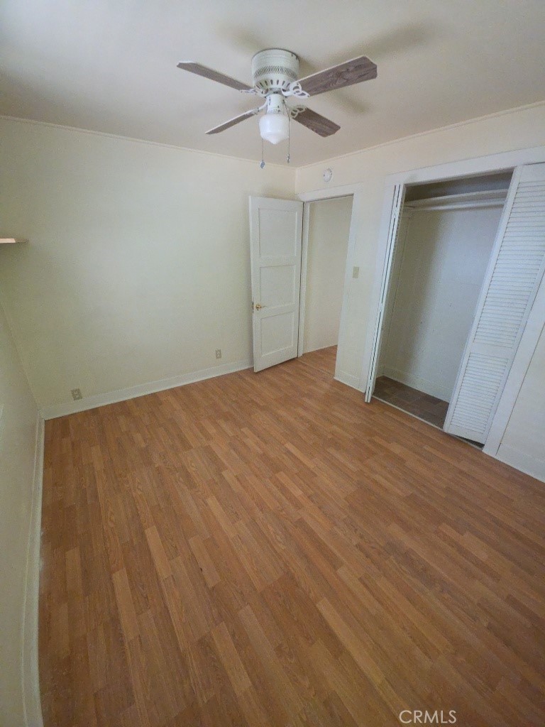 9633 Middle Creek Road Upper Lake, CA 95485 - Photo 17 of 18 a view of an empty room with a ceiling fan