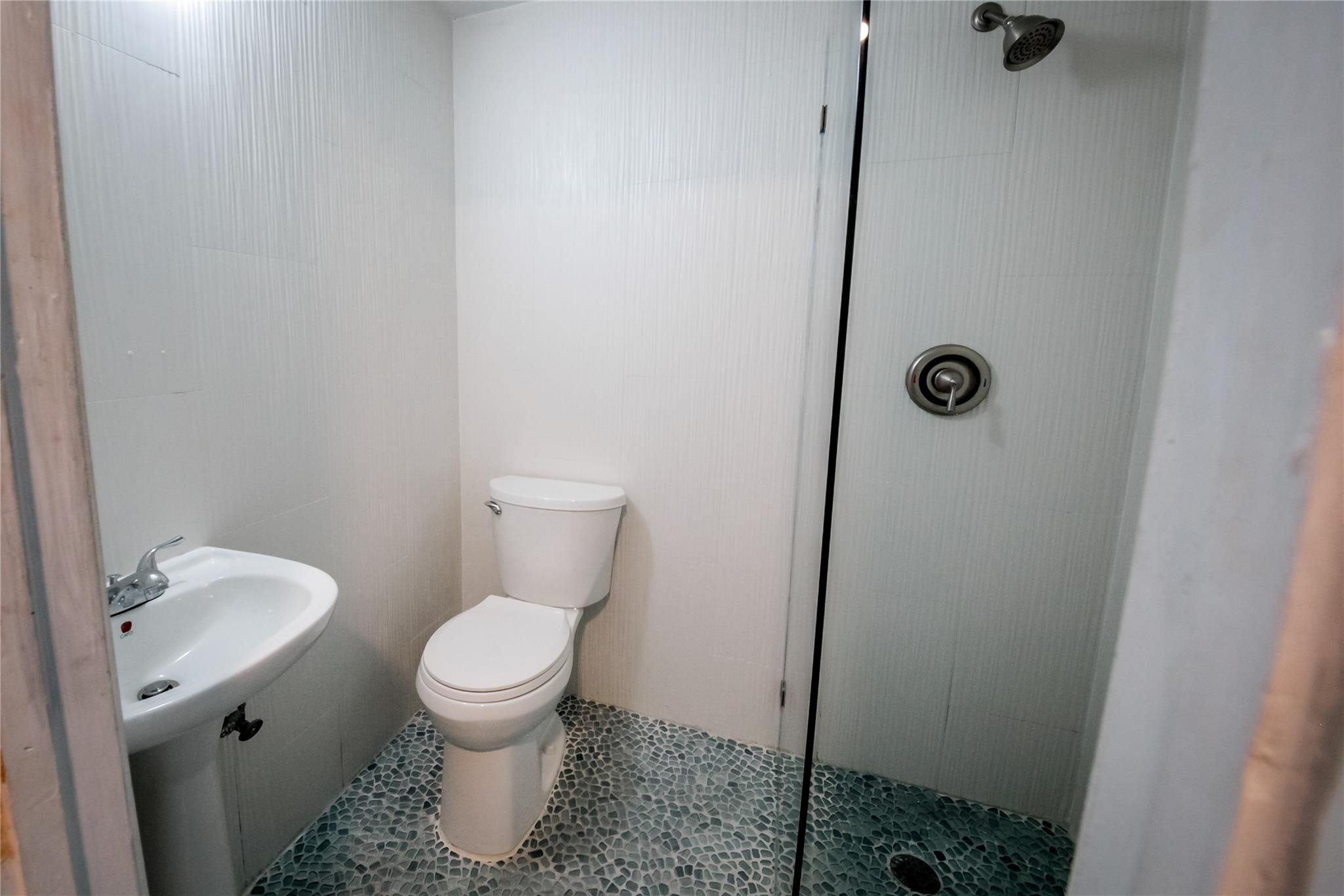 2221 Southwest 13th Street Miami, FL 33145 - Photo 18 of 24 a bathroom with a toilet and a shower