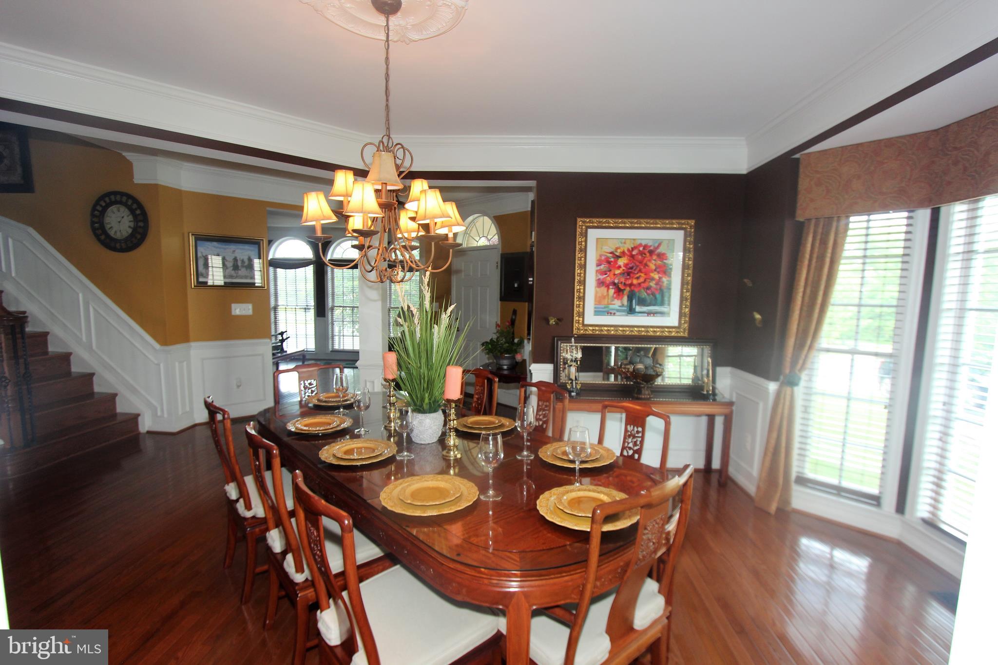 41885 Feldspar Place Stone Ridge, VA 20105 - Photo 8 of 97 Formal Dining Room w/Full Bay Window