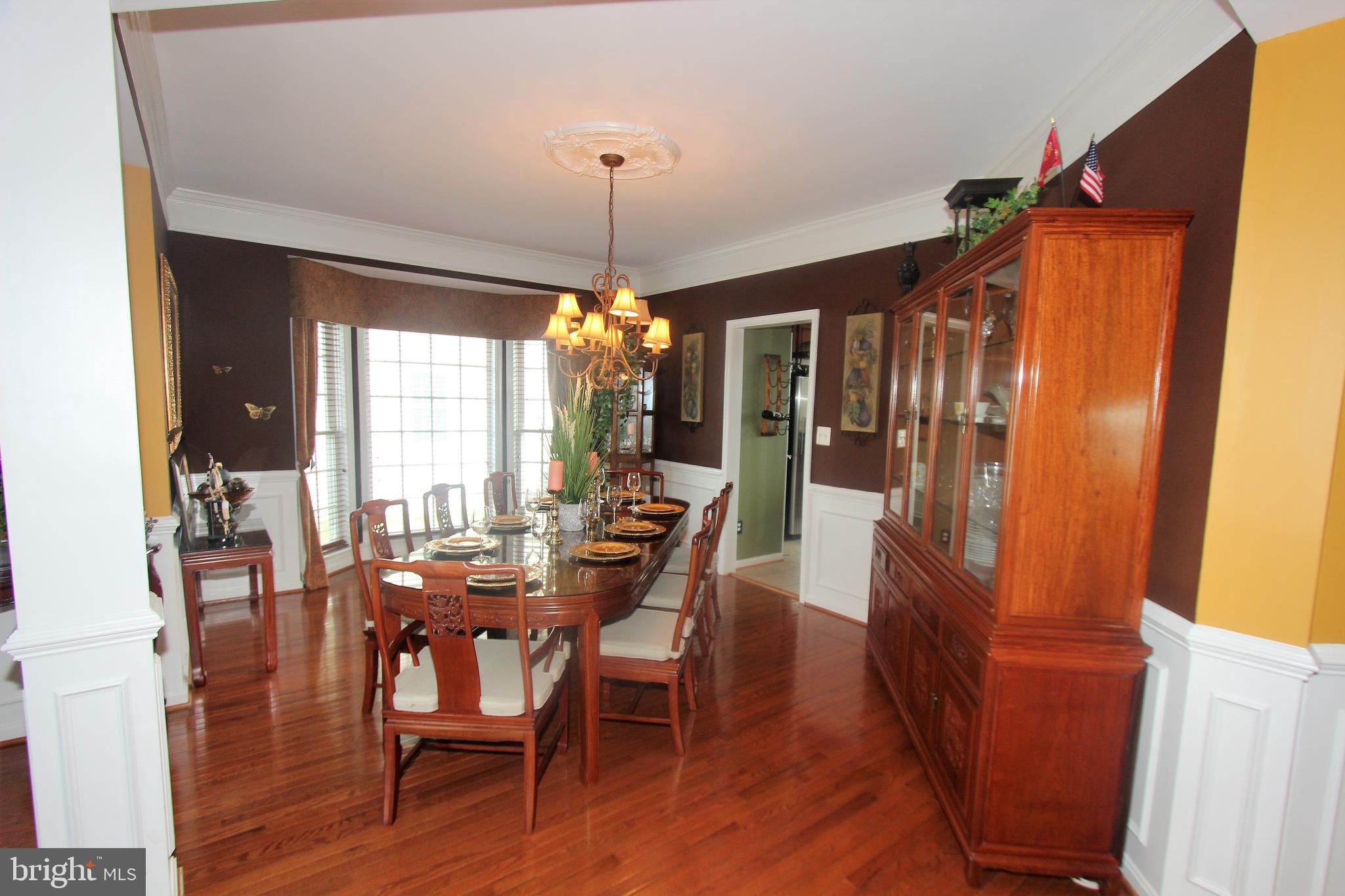 41885 Feldspar Place Stone Ridge, VA 20105 - Photo 10 of 97 Formal Dining Room w/Full Bay Window