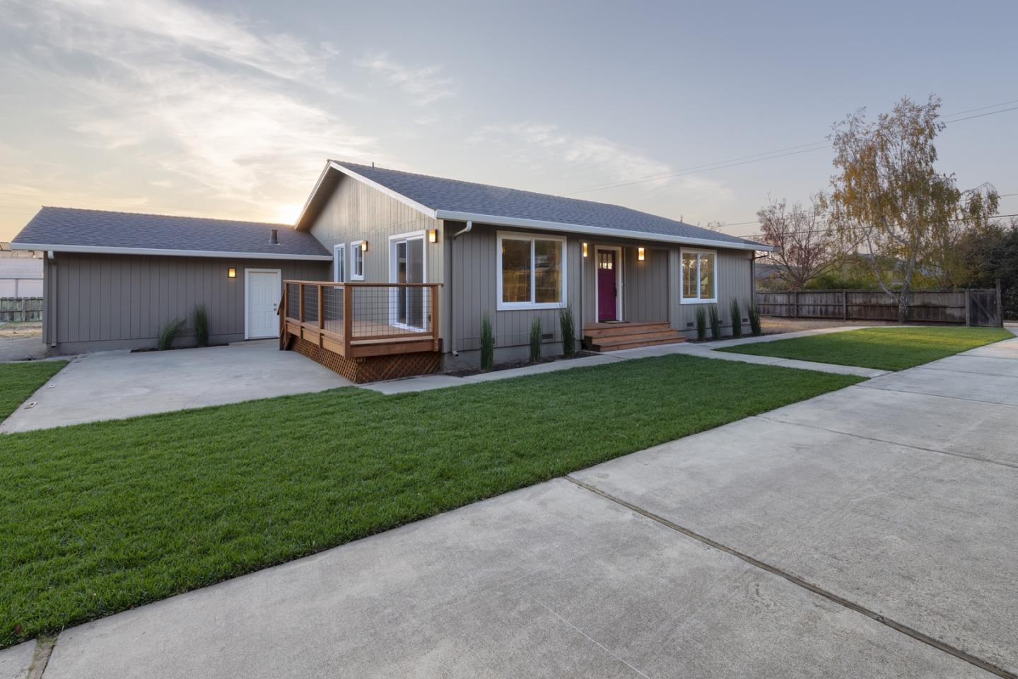 134 Hughes Road Watsonville, CA 95076 - Photo 2 of 26 front view of a house with a yard