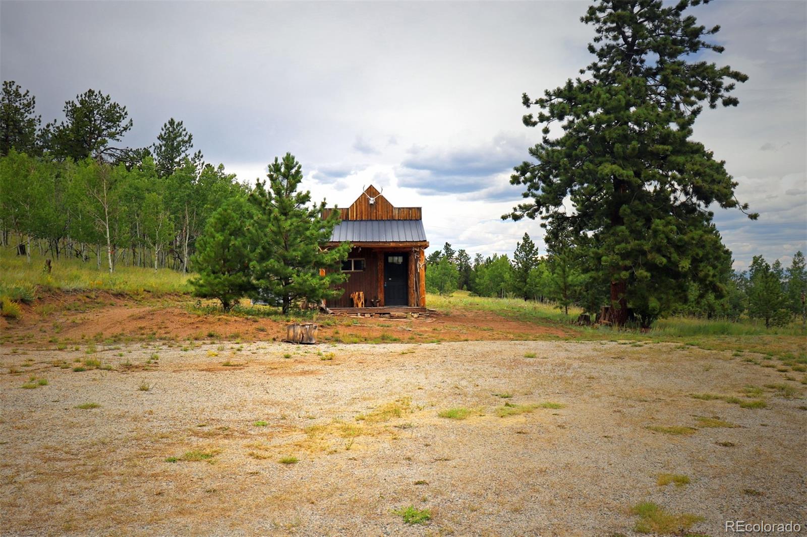 49 Pitchfork Road Hartsel, CO 80449 - Photo 19 of 28 a view of a house with a yard and tree s