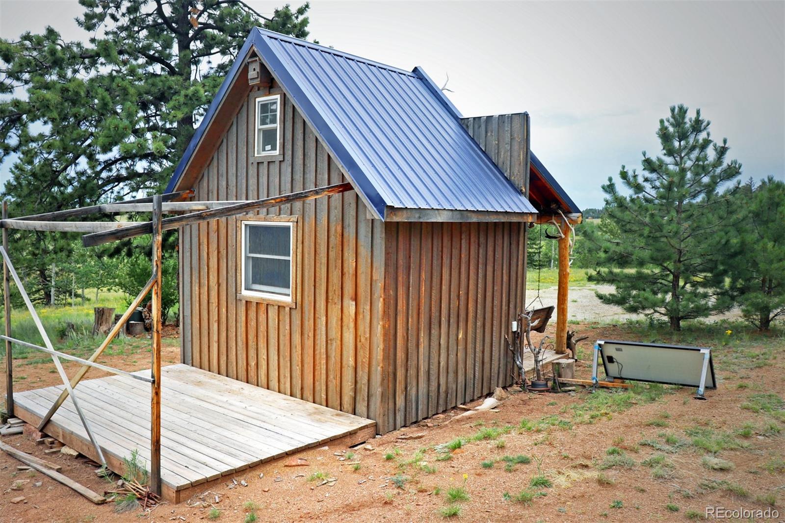 49 Pitchfork Road Hartsel, CO 80449 - Photo 6 of 28 a backyard of a house with seating space