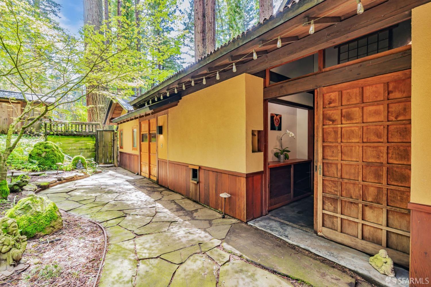 112 Marine Road Woodside, CA 94062 - Photo 4 of 22 a view of an outdoor space