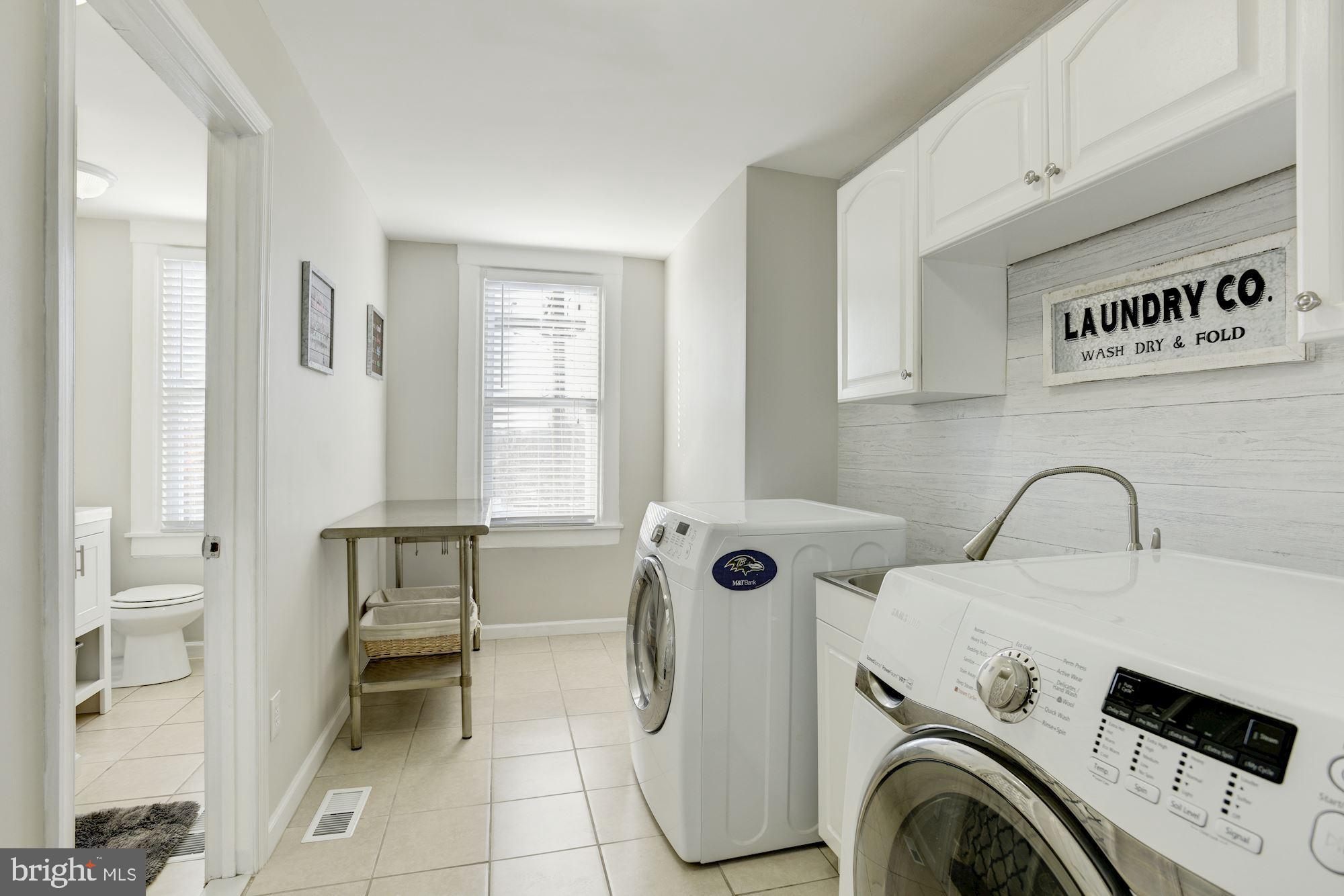 4016 Falls Road Baltimore, MD 21211 - Photo 19 of 33 2nd floor laundry