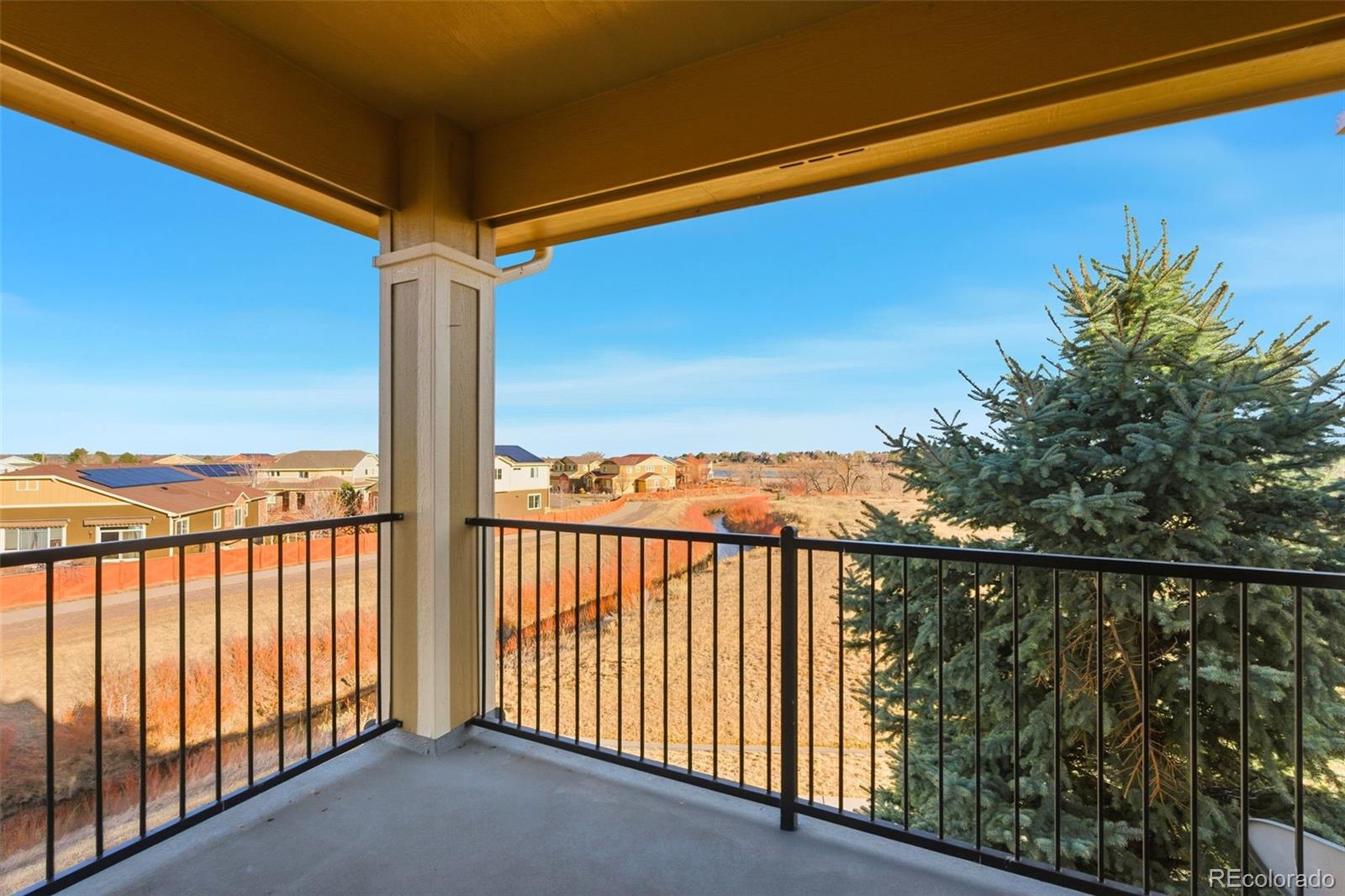 6223 Kilmer Loop, Unit 201 Golden, CO 80403 - Photo 19 of 44 a view of city from a balcony