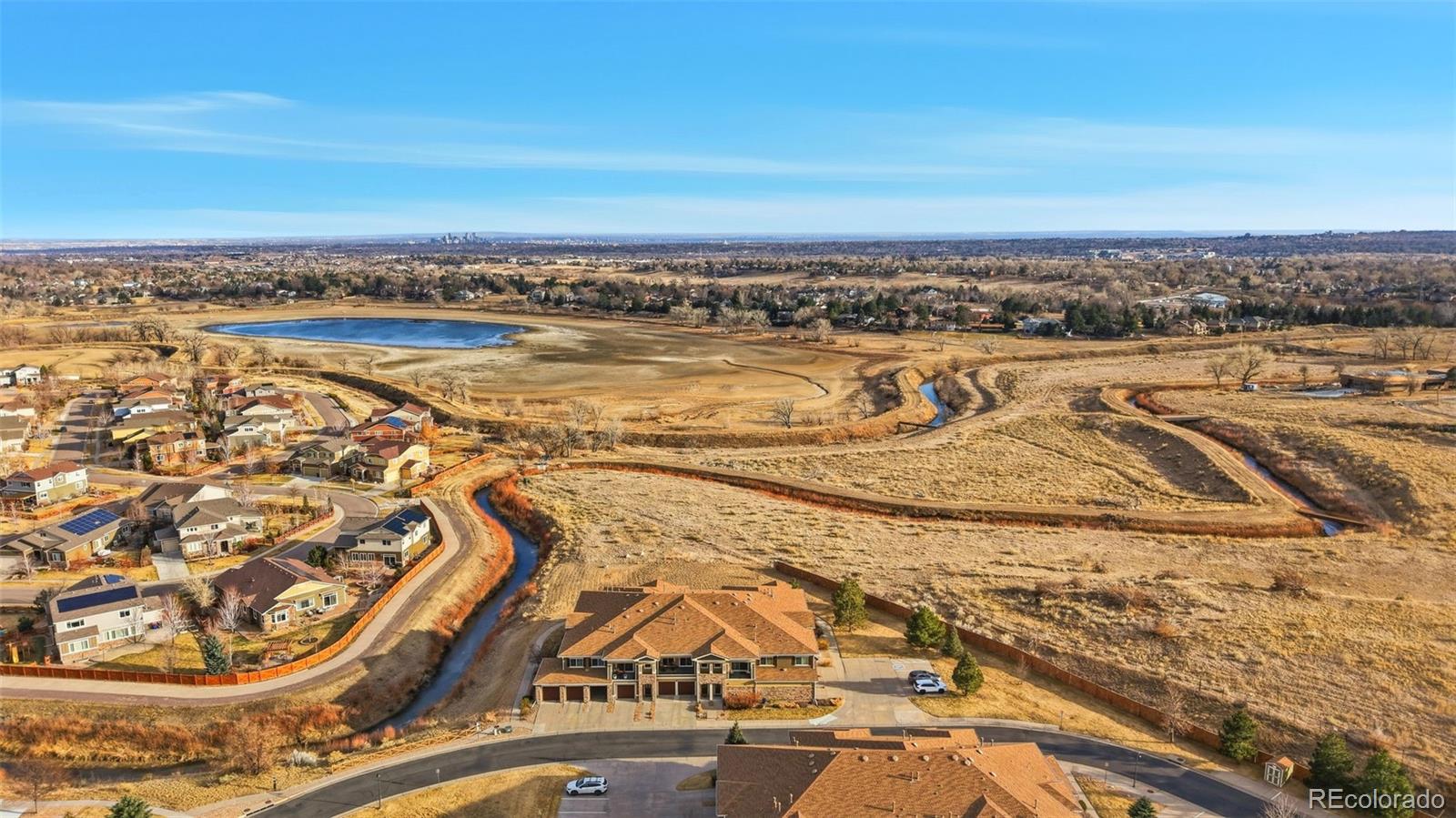 6223 Kilmer Loop, Unit 201 Golden, CO 80403 - Photo 30 of 44 an aerial view of residential building and ocean view